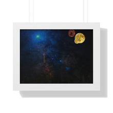 Load image into Gallery viewer, Otherworldly Dimension - Mystical Realm - New Age Art | Framed Horizontal Poster
