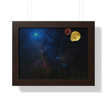 Load image into Gallery viewer, Otherworldly Dimension - Mystical Realm - New Age Art | Framed Horizontal Poster
