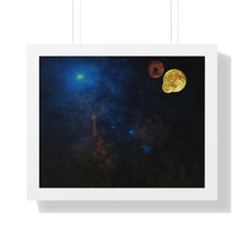 Load image into Gallery viewer, Otherworldly Dimension - Mystical Realm - New Age Art | Framed Horizontal Poster
