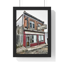 Load image into Gallery viewer, Abandoned Photography - Small Town Canadiana - Small Town Americana | Premium Framed Vertical Poster
