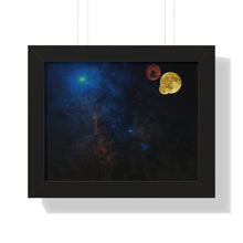 Load image into Gallery viewer, Otherworldly Dimension - Mystical Realm - New Age Art | Framed Horizontal Poster
