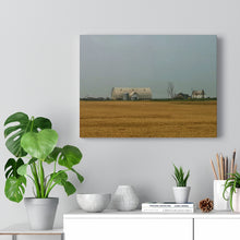 Load image into Gallery viewer, Old Farm - Countryside Scene - Oil Sketch on Canvas |  Gallery Wraps
