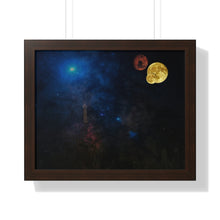 Load image into Gallery viewer, Otherworldly Dimension - Mystical Realm - New Age Art | Framed Horizontal Poster
