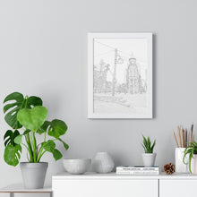 Load image into Gallery viewer, Gooderham Building Toronto - Old Architecture - Old Toronto Art | Premium Framed Vertical Poster
