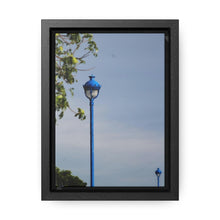 Load image into Gallery viewer, Lamppost Photography Art - Artistic Photo - Oil Sketch on Canvas - Gallery Canvas Wraps, Vertical Frame
