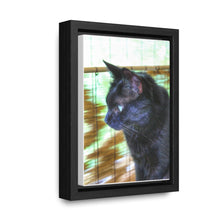 Load image into Gallery viewer, Cat Photo - Animal Photography - Fur Coat - Gallery Canvas Wraps, Vertical Frame
