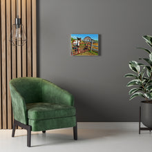 Load image into Gallery viewer, Horse Barn Photograph - Farm Country - Northern Ontario - Oil Sketch on Canvas |  Gallery Wraps
