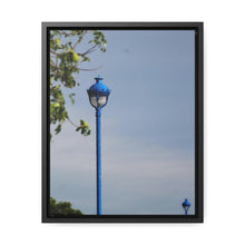 Load image into Gallery viewer, Lamppost Photography Art - Artistic Photo - Oil Sketch on Canvas - Gallery Canvas Wraps, Vertical Frame
