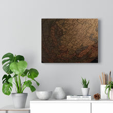 Load image into Gallery viewer, Map of Europe - Old World Globe - Euro-Inspired Art Piece - Oil Sketch on Canvas | Canvas Gallery Wraps
