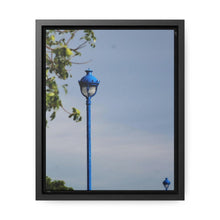 Load image into Gallery viewer, Lamppost Photography Art - Artistic Photo - Oil Sketch on Canvas - Gallery Canvas Wraps, Vertical Frame
