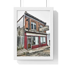 Load image into Gallery viewer, Abandoned Photography - Small Town Canadiana - Small Town Americana | Premium Framed Vertical Poster
