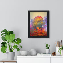 Load image into Gallery viewer, Mango Tree - Autumn Leaves Vaporwave Style - Abstract Art - Premium Framed Vertical Poster
