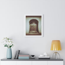 Load image into Gallery viewer, Star of David - Jewish Art and Photography - Religious Art - Daguerreotype Style Photographic Print - Framed Vertical Poster
