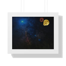 Load image into Gallery viewer, Otherworldly Dimension - Mystical Realm - New Age Art | Framed Horizontal Poster
