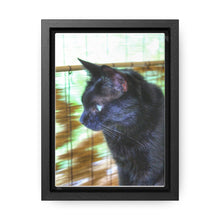 Load image into Gallery viewer, Cat Photo - Animal Photography - Fur Coat - Gallery Canvas Wraps, Vertical Frame
