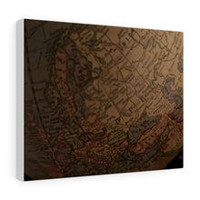 Load image into Gallery viewer, Map of Europe - Old World Globe - Euro-Inspired Art Piece - Oil Sketch on Canvas | Canvas Gallery Wraps
