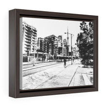 Load image into Gallery viewer, Iconic Toronto - Urban Photography - Pencil Sketch Art | Horizontal Framed Premium Gallery Wrap Canvas
