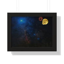 Load image into Gallery viewer, Otherworldly Dimension - Mystical Realm - New Age Art | Framed Horizontal Poster
