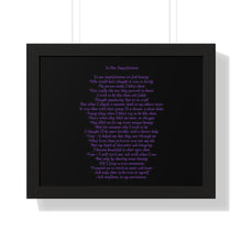 Load image into Gallery viewer, Body Image - Body Positivity Poetry - Inspirational Verse - Photographic Print | Framed Horizontal Poster
