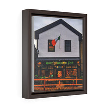 Load image into Gallery viewer, Old Irish Pub - Muskoka Pub - Muskoka Oil Sketch on Canvas | Vertical Framed Premium Gallery Wrap Canvas
