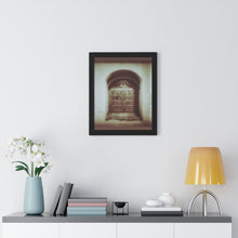 Load image into Gallery viewer, Star of David - Jewish Art and Photography - Religious Art - Daguerreotype Style Photographic Print - Framed Vertical Poster
