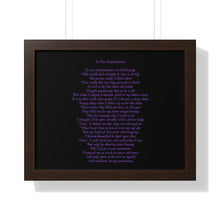 Load image into Gallery viewer, Body Image - Body Positivity Poetry - Inspirational Verse - Photographic Print | Framed Horizontal Poster
