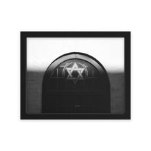 Load image into Gallery viewer, Star of David - Jewish Art and Photography - Religious Art - Photographic Print - Framed Poster, Horizontal
