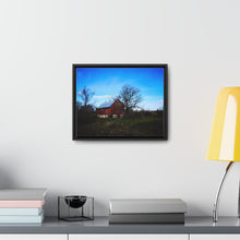 Load image into Gallery viewer, Old Farm Photo - Quaint Rural Scene - Canadiana - Canadian Art Canvas Print - Gallery Canvas Wraps, Horizontal Frame
